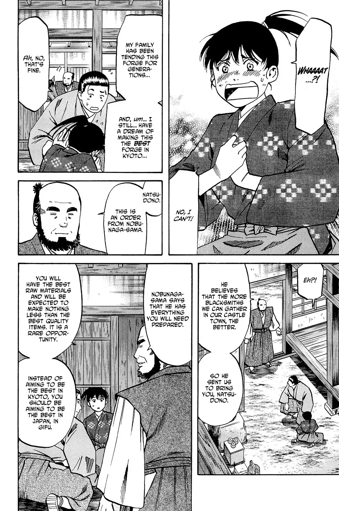 Nobunaga no Chef Chapter 35 12